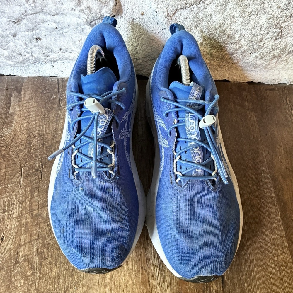 Asics Novablast 5 Cushioned Comfort Running Walking Shoes Blue Mens 11 - Picture 2 of 9